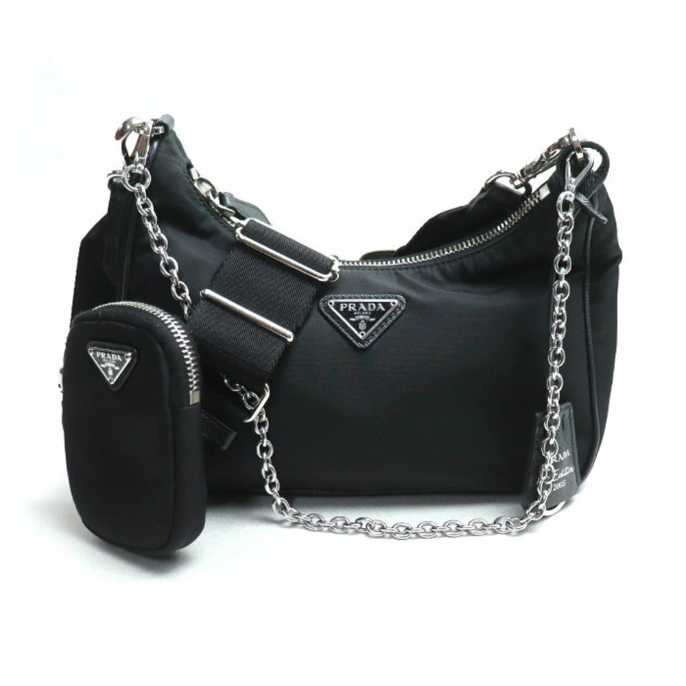 PRADA Edition Shoulder Bag Black - Picture 1 of 8